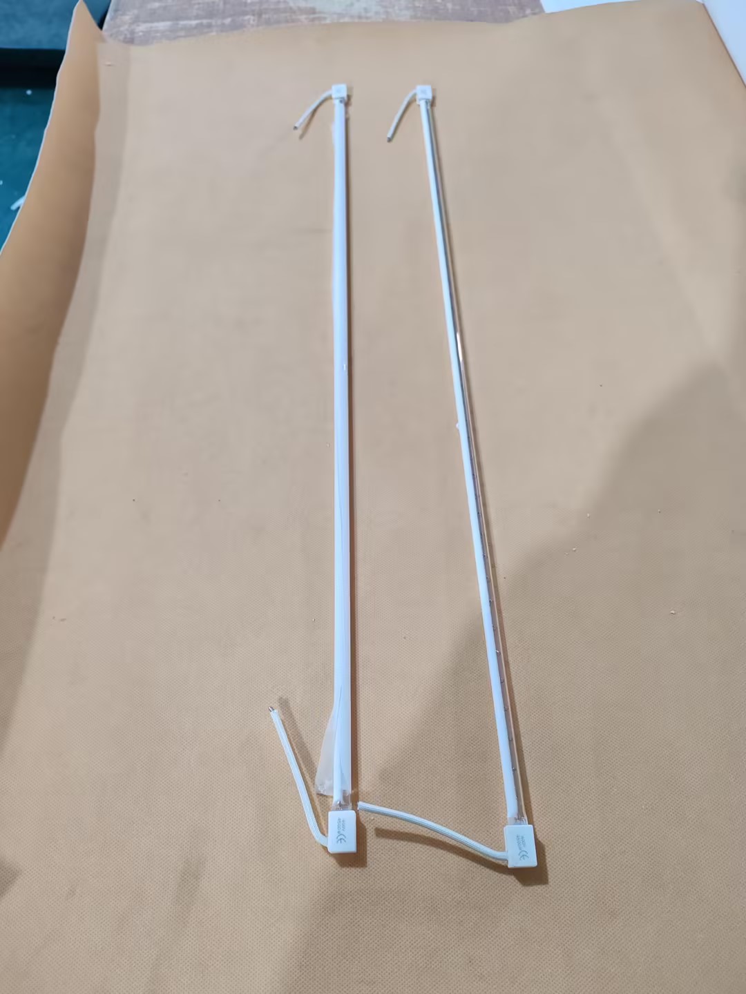 High Power Quartz Infrared Halogen Heating Element 728mm 3000w