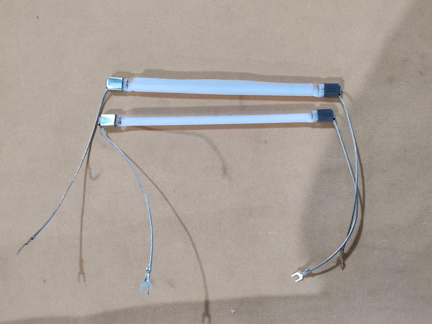 Industrial infrared heat lamp 230v 2000w 980mm clear halogen infrared heat lamp