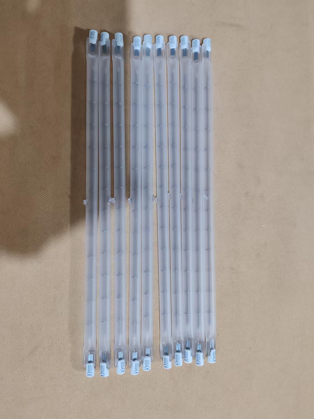 Technical Analysis of 220V 1500W Ruby Coated Halogen IR Heaters