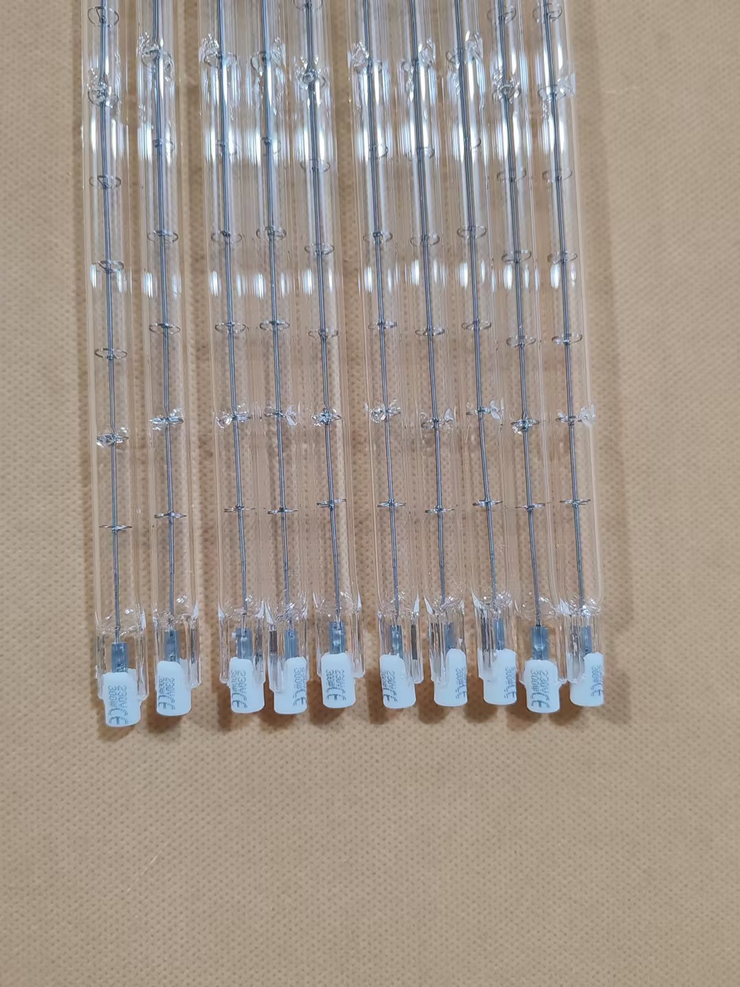 SK15 Clear Halogen Infrared Heating Lamp Quartz Heat Tube