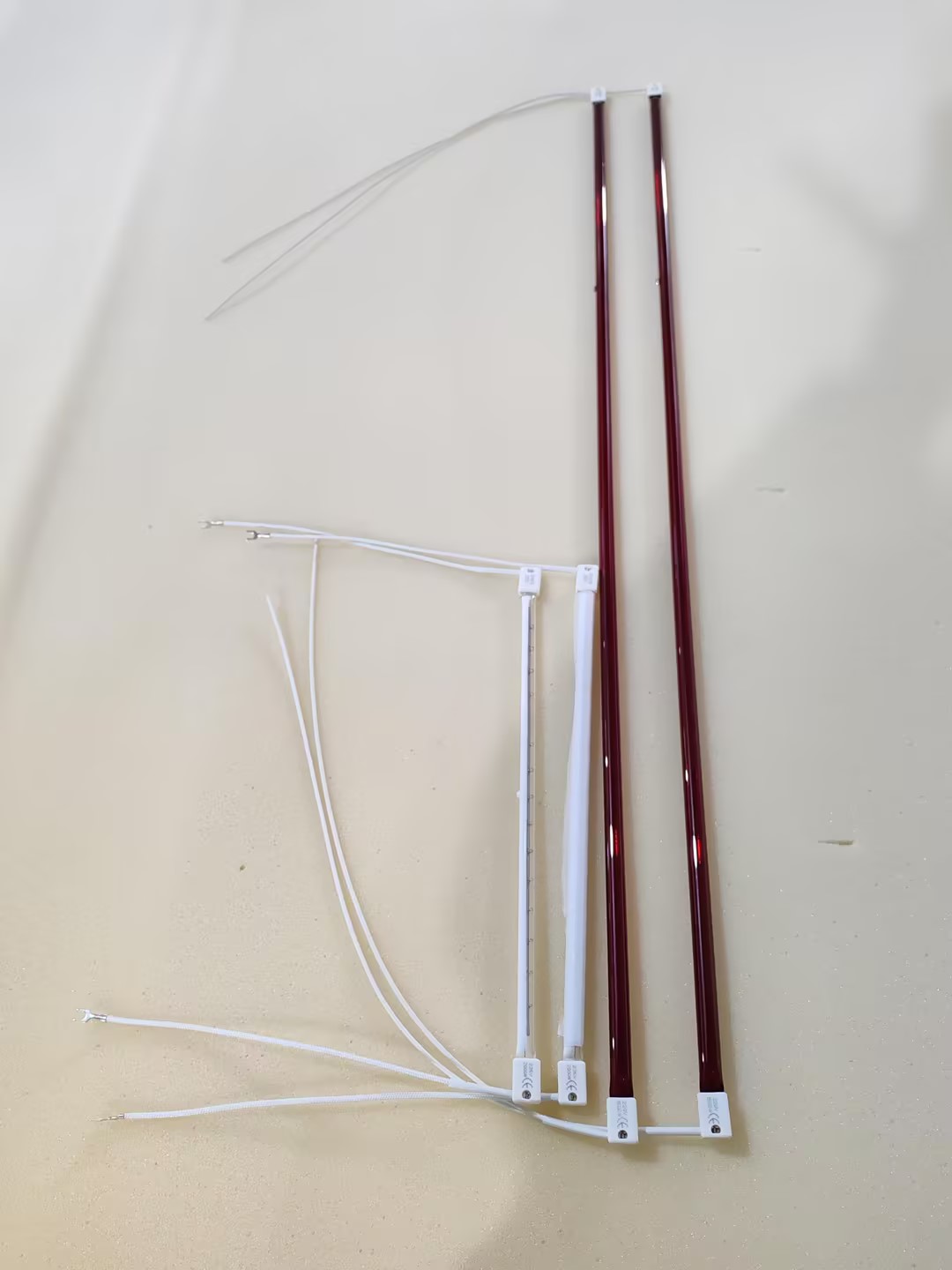 750mm quartz halogen infrared heater lamp